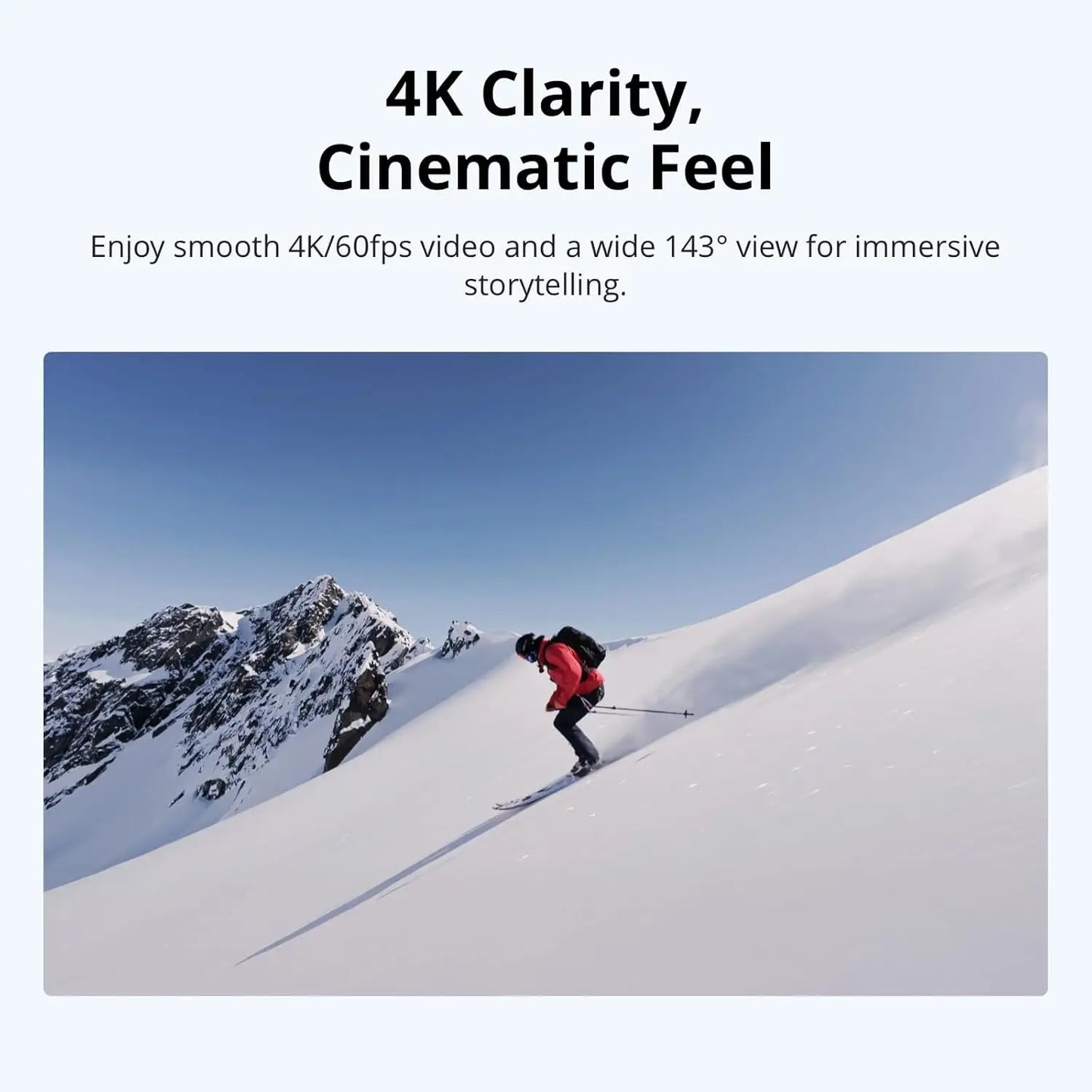 DJI Osmo Nano 4K 60fps Vlogging Camera With One Point Three Inch Sensor Wide FOV