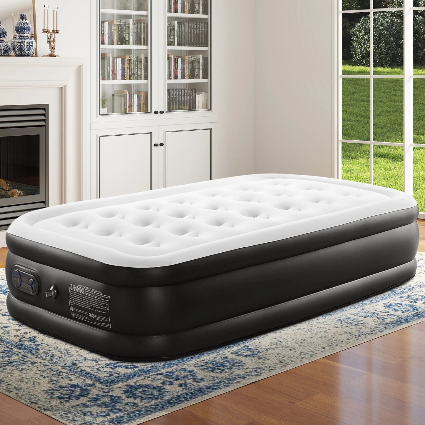 Air Mattress With Built In Pump For Home Use 660 Lbs Capacity