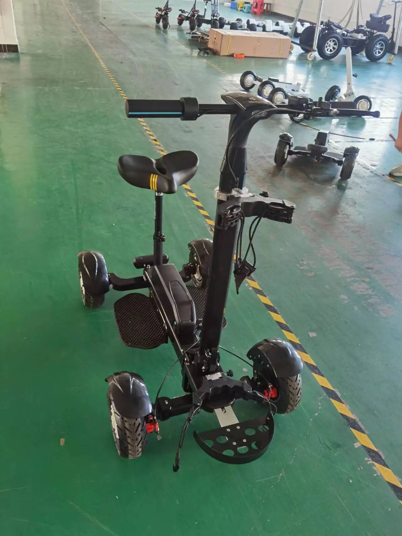 AESWGOF 2400W Electric Golf Cart High Power Foldable Scooter