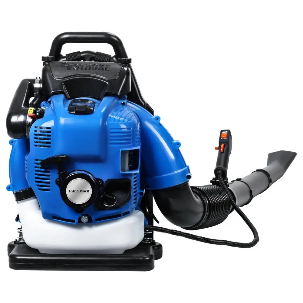 Gas Powered Backpack Leaf Blower 75.6CC 4 Stroke For Lawn
