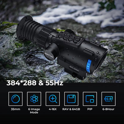 GOYOJO GRL335 Thermal Imaging Rifle Scope With WiFi Video Recording