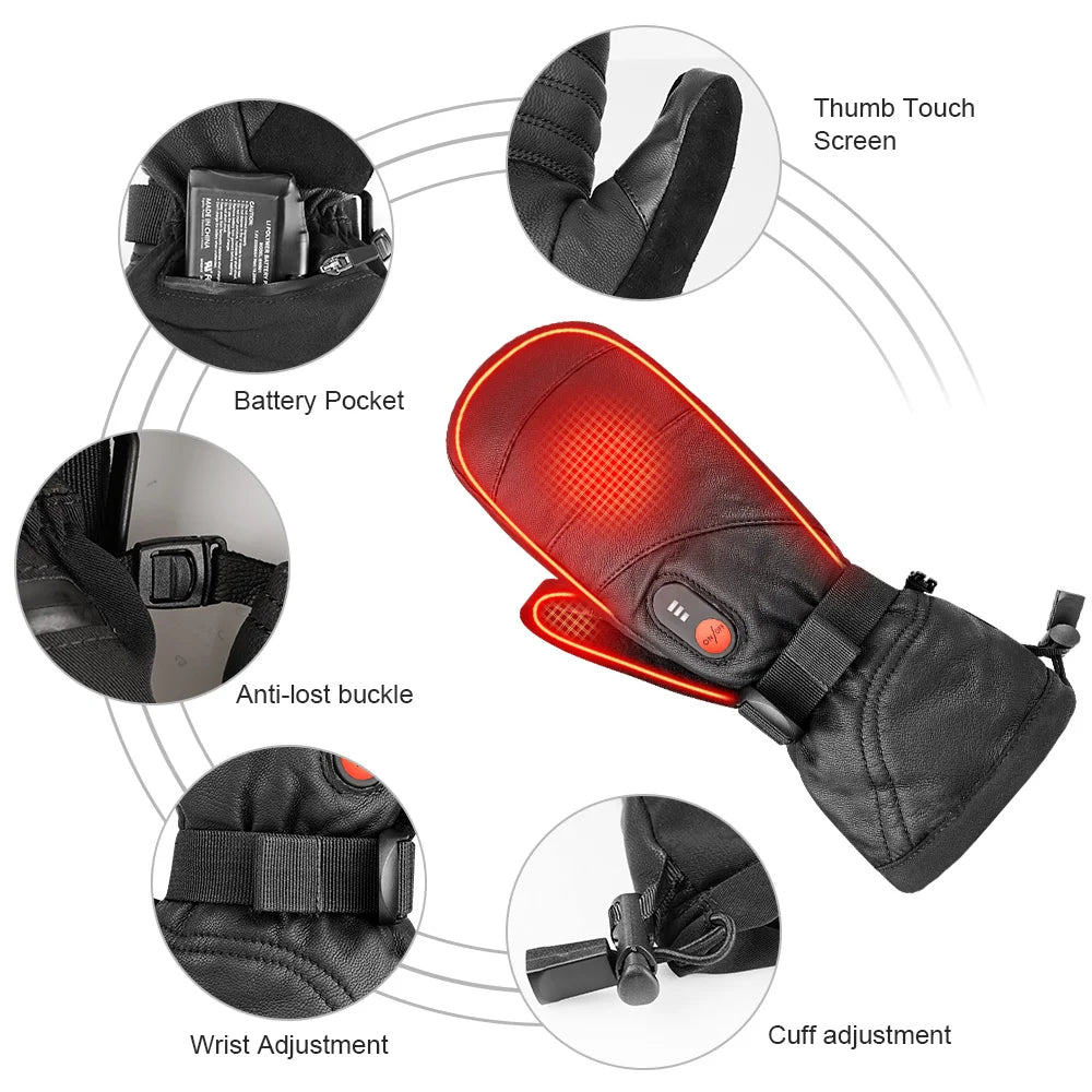 Savior Heat Rechargeable Battery Powered Heated Gloves