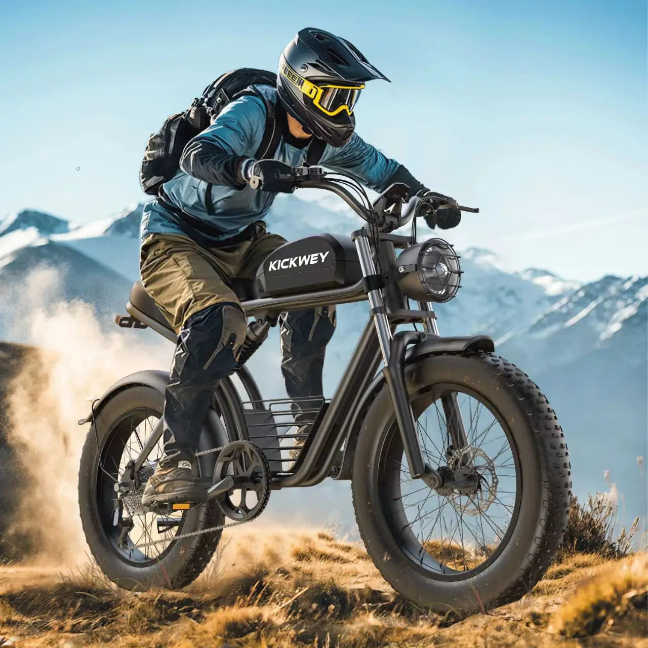 Kickwey K7 Electric Mountain Bike 1500W 7 Speed