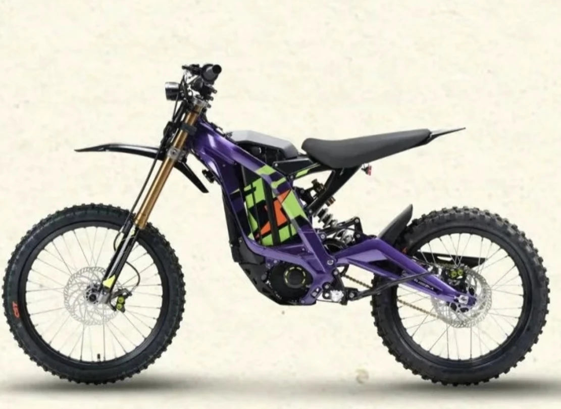 Premium 6000W Electric Dirt Bike With 60V 40Ah Battery