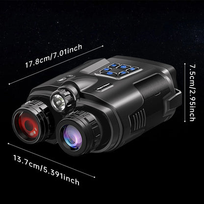 DIYIMIN 4K Low-Light Imaging Binoculars Rechargeable Infrared 8x Zoom