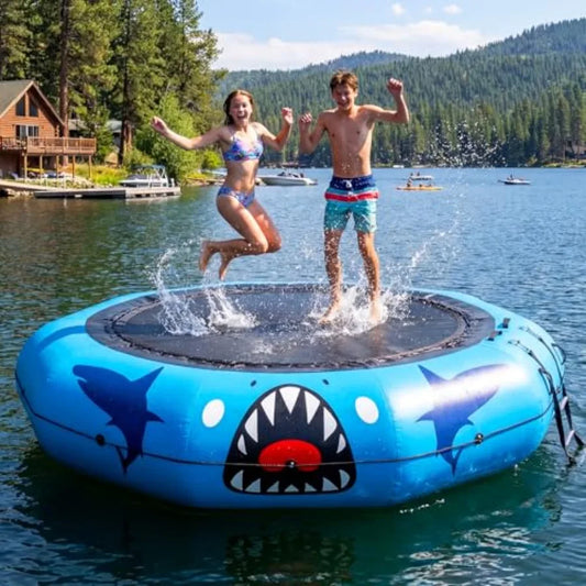 Inflatable Water Trampoline For Lakes And Pools Heavy Duty PVC
