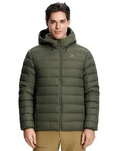 Pioneer Camp Men Lightweight Packable Down Puffer Jacket
