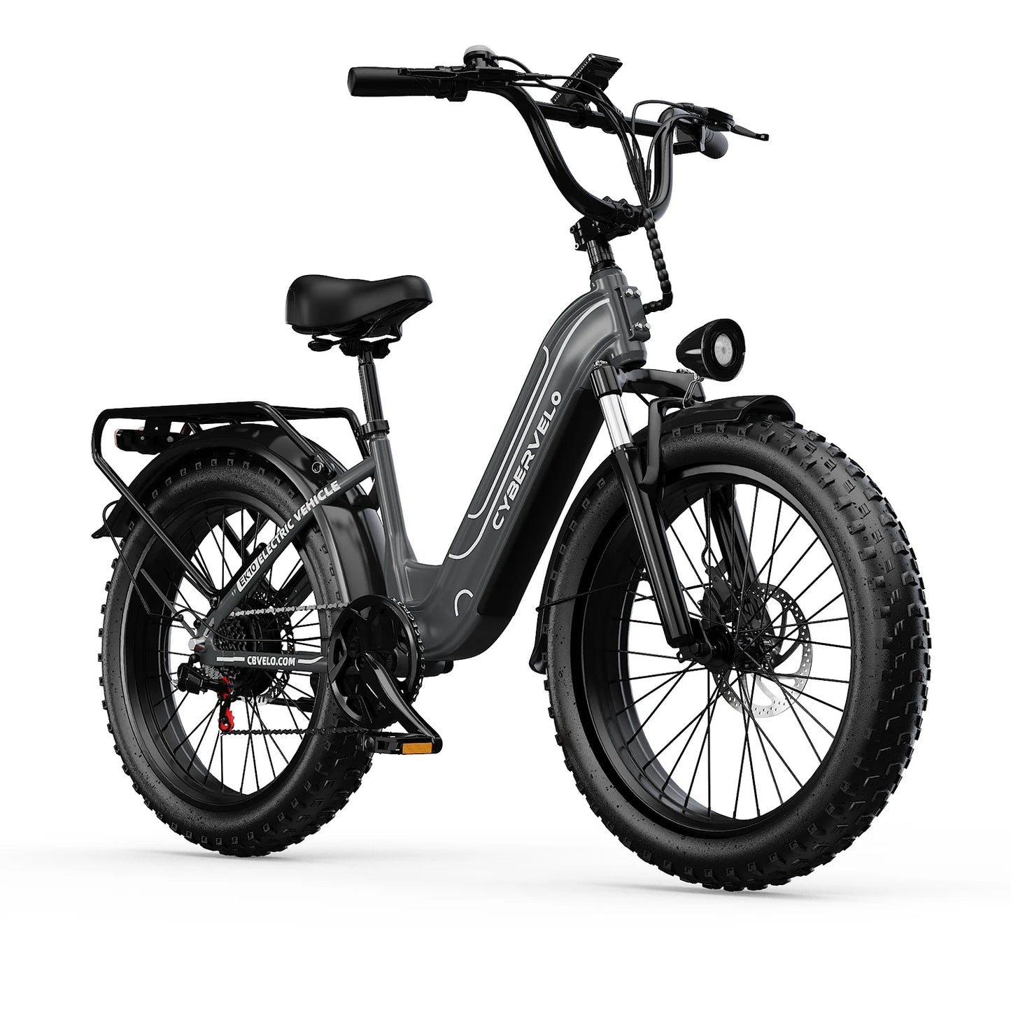 Cybvelo EK7 1000W Step Through Electric Bike With 48V Battery