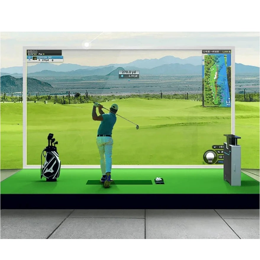 Waimar Realistic 3D Indoor Golf Simulator And Driving Range Projector