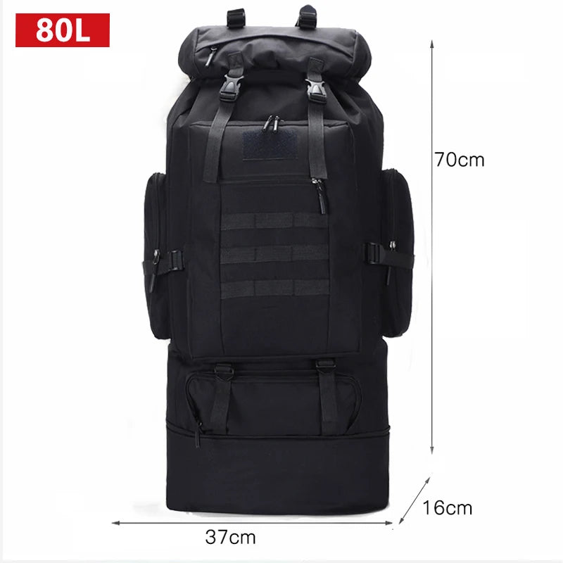 Mountaineering Backpack For Hiking And Outdoor Travel