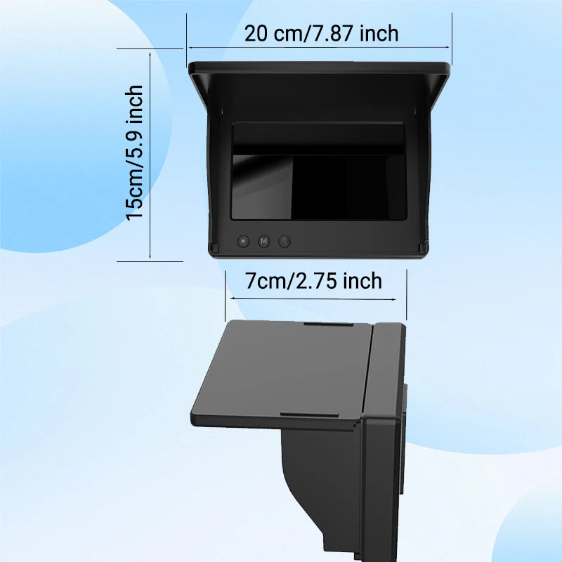 IP68 Underwater Fishing Camera With Monitor Depth Finder Night Vision