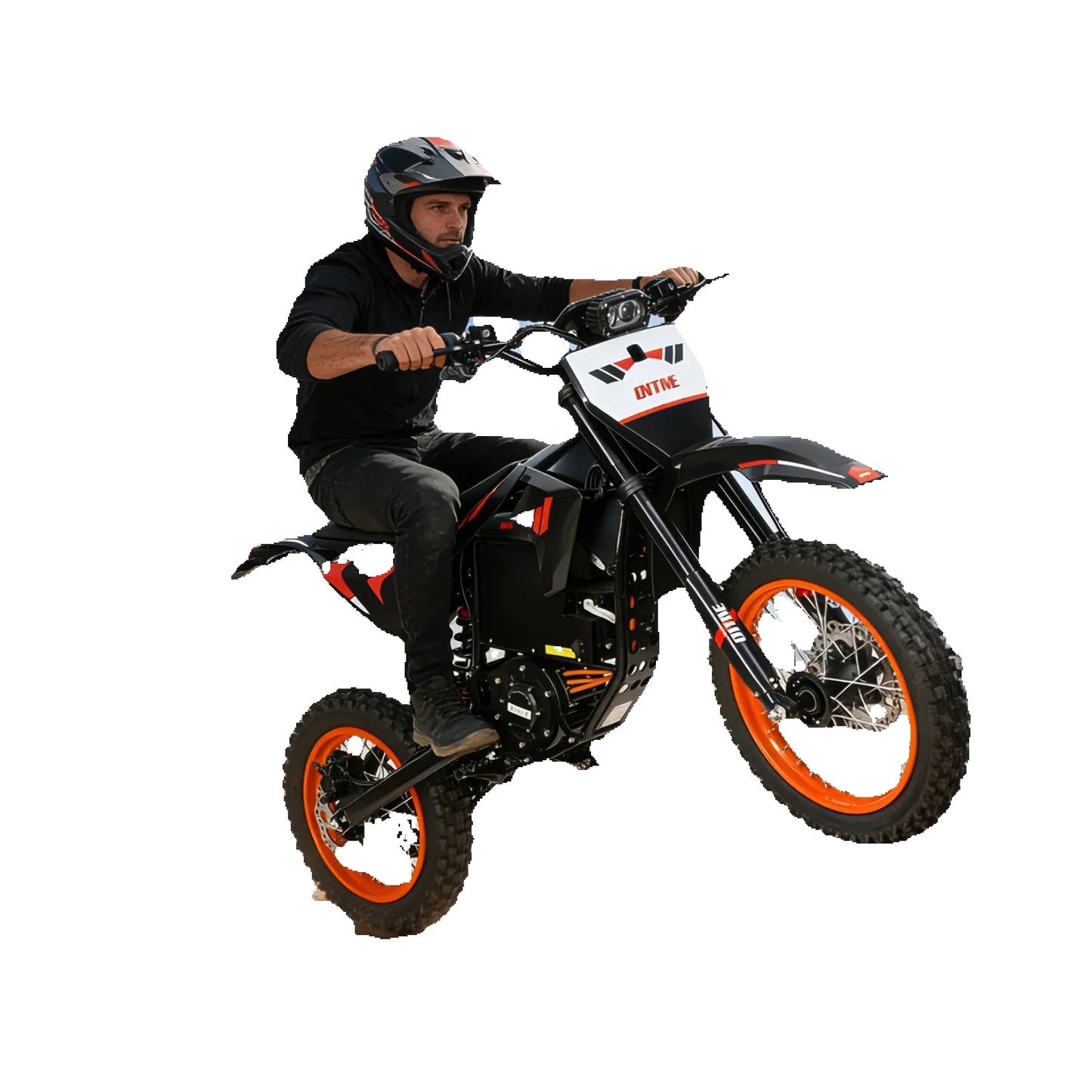 Electric Dirt Bike 4500W Peak 60V 28.8Ah Battery 50 MPH