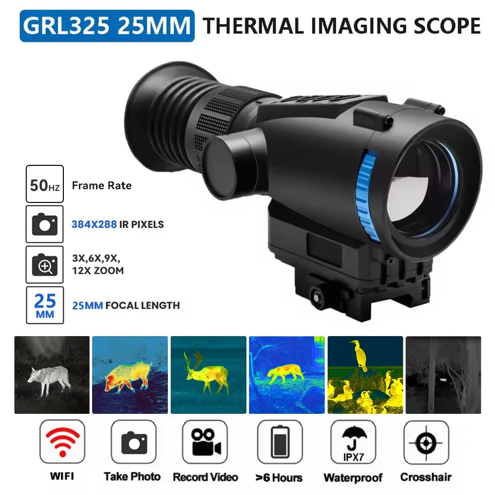 GOYOJO GRL Series Thermal Scopes 384x288 High Resolution Night Vision