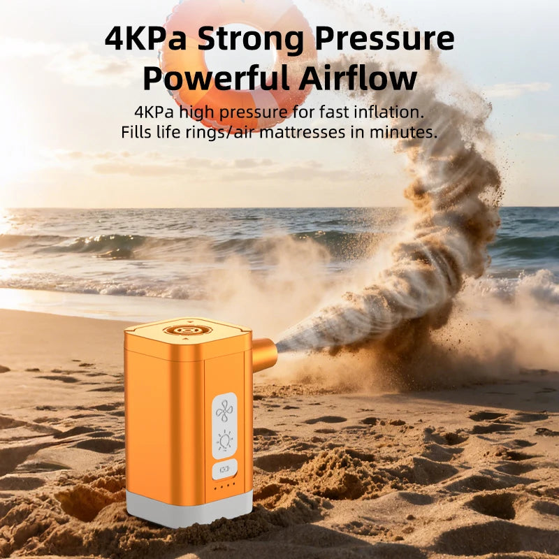 Mini USB Rechargeable Air Pump Inflator Deflator for Vacuum Bags