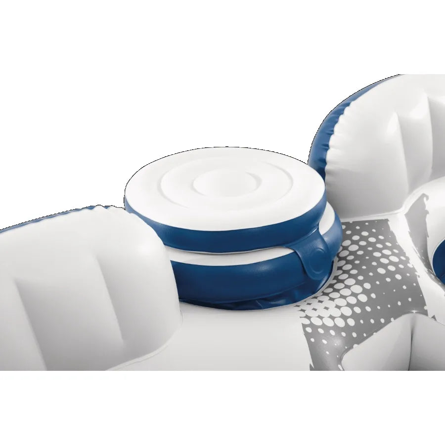 River Run Inflatable Water Tube with Cooler and Quick Connects