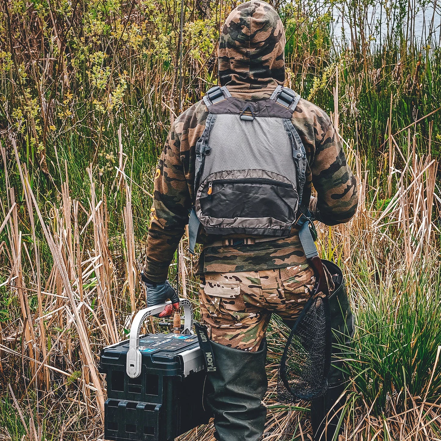 Kylebooker Fly Fishing Vest for Men Women with Multi Pockets
