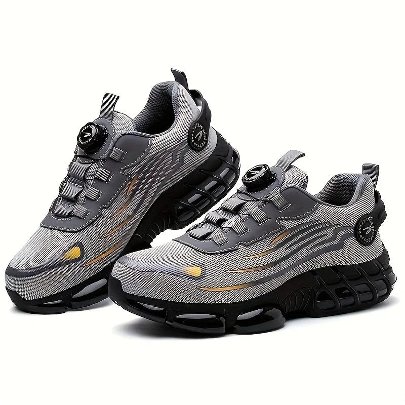 Lightweight Waterproof Steel Toe Work Safety Sneakers For Men