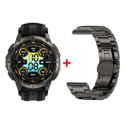 KOSPET Tank T4 Smartwatch GPS Maps 10ATM Waterproof Heart Rate