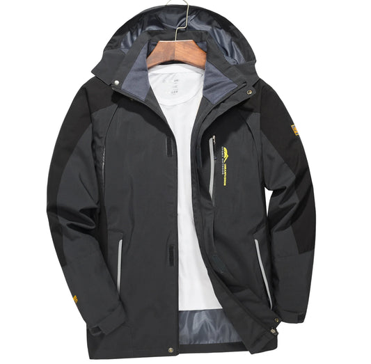 Mens Waterproof Hiking Jacket Windproof Windbreaker Outdoor Activities