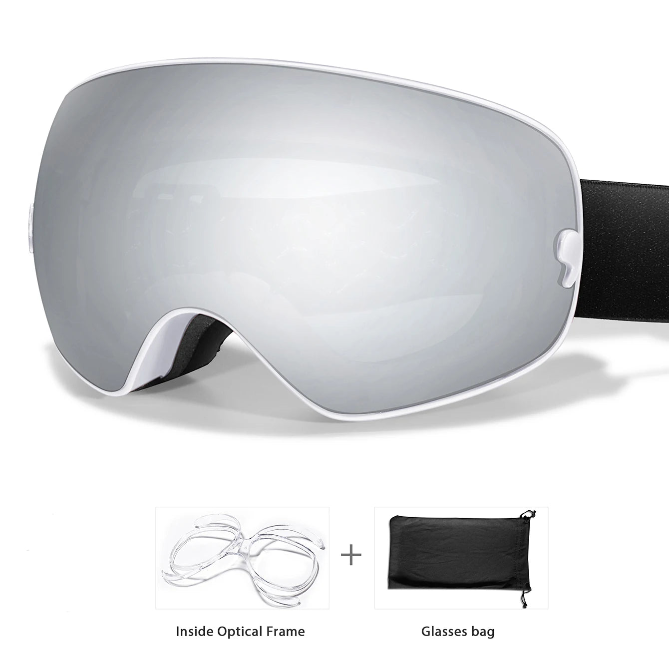 Ski Goggles Anti Fog UV400 Winter Sports Gear For Men Women