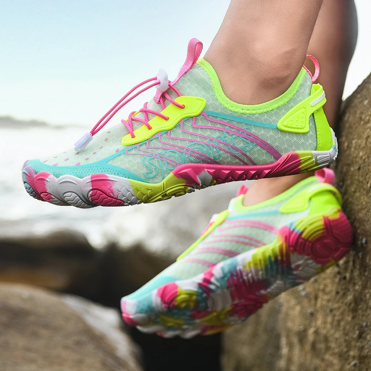 Quick Dry Barefoot Water Shoes for Swimming Hiking and Beach