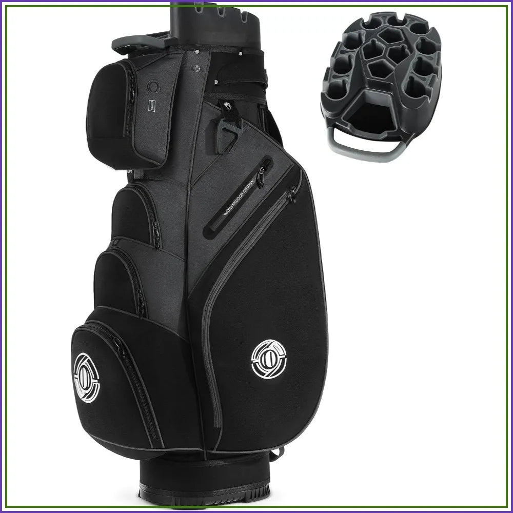 14 Way Molded Golf Cart Bag With Full Length Dividers