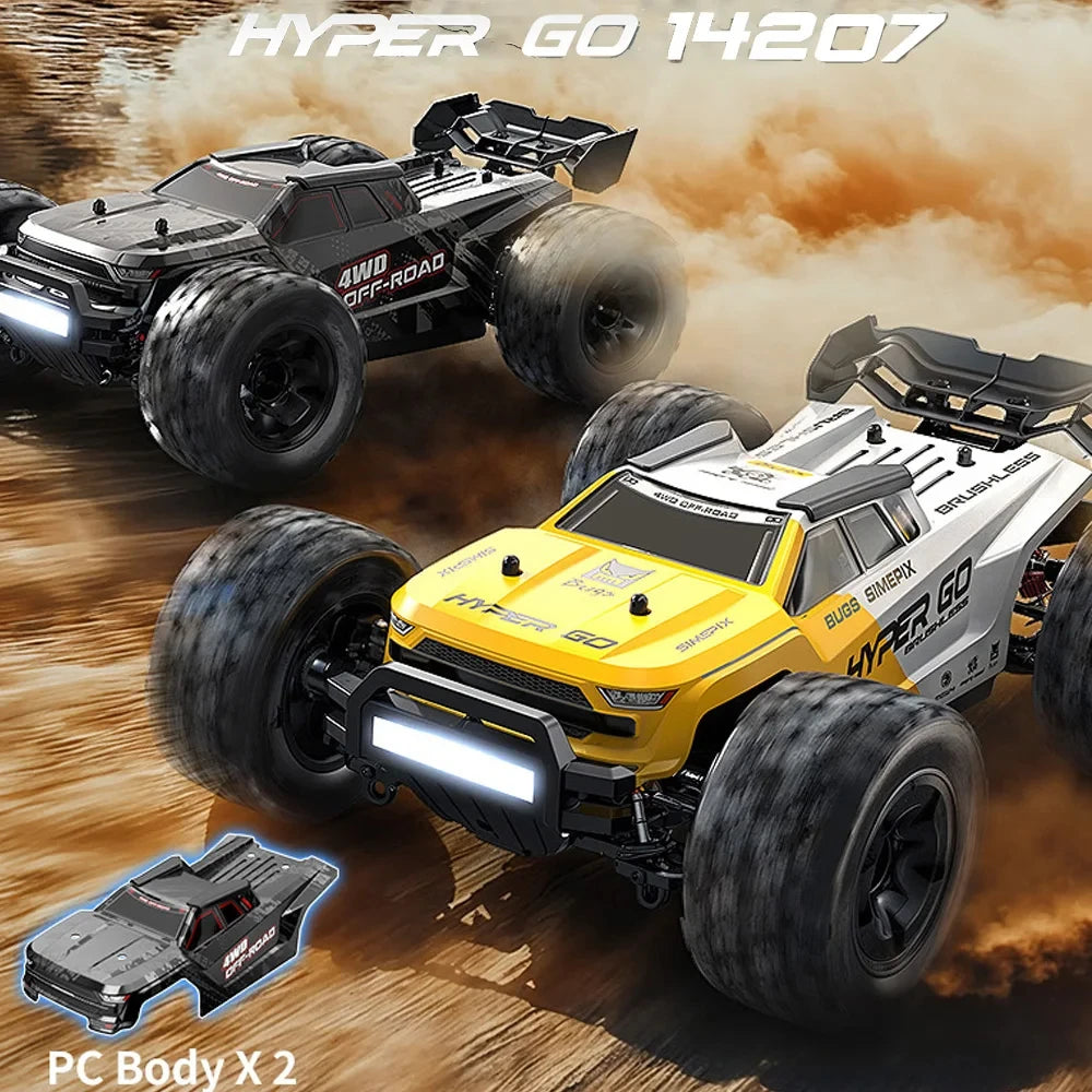 Jyscend Hyper Go MJX RC Car Brushless Remote Control 4WD