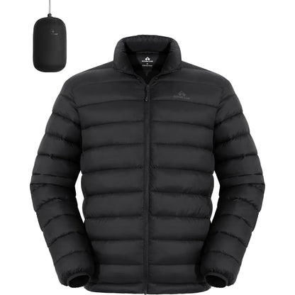 Pioneer Camp Mens Lightweight Packable Water Repellent Puffer Jacket