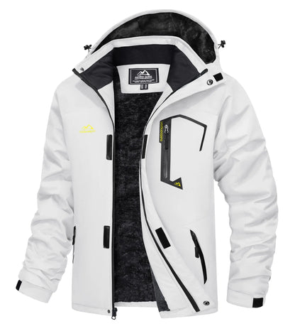 Cavva Men Water Resistant Fleece Lined Winter Ski Jacket
