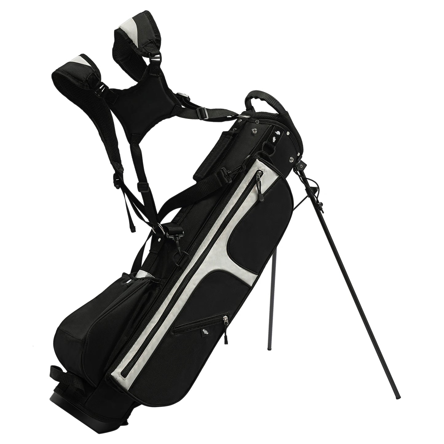 Bymaocar Golf Stand Bag With 3 Dividers And 5 Pockets