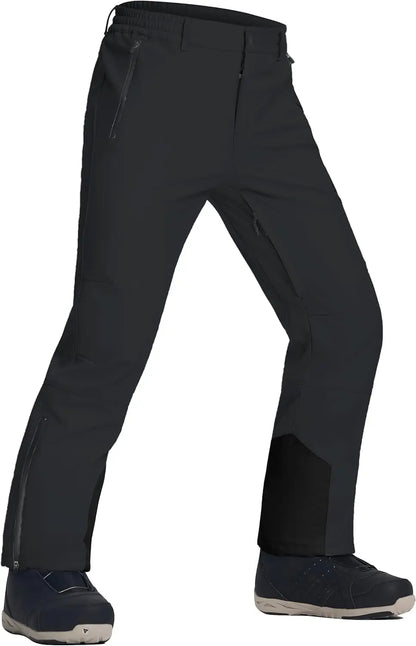 Pioneer Camp Men Waterproof Insulated Fleece Lined Ski Pants