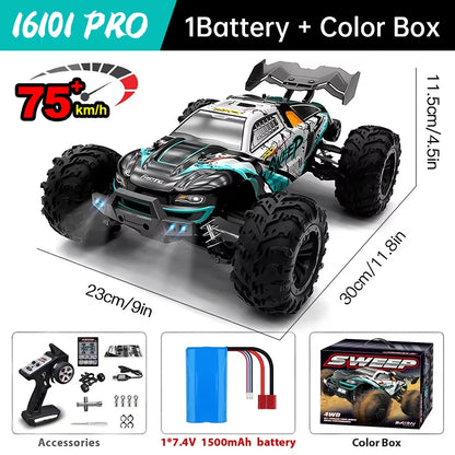 WLtoys 16101 Pro 4WD RC Car With High Speed Performance