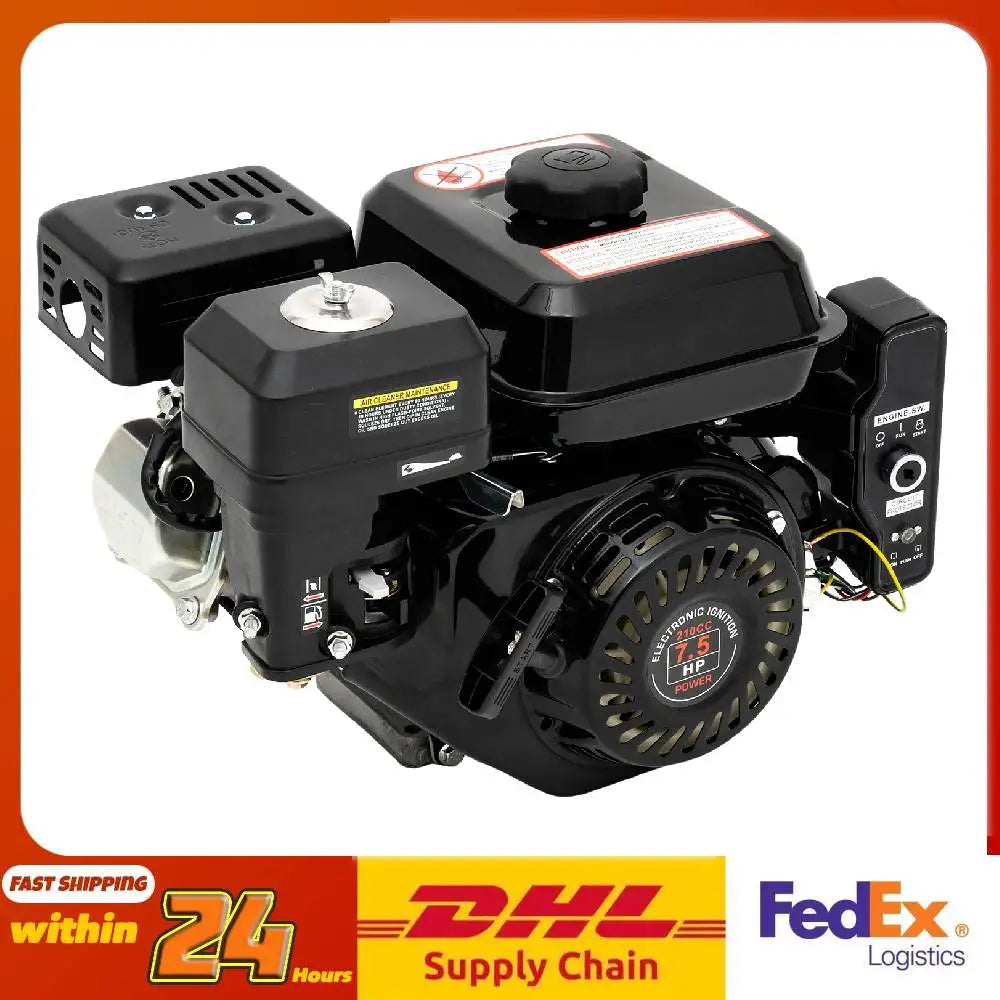 212cc Gas Go Kart Engine OHV Air Cooled Pullstart 3600RPM