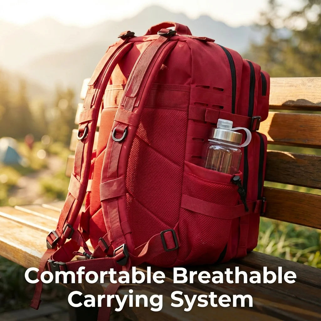 ReFire Gear Molle Tactical Backpack For Camping And Travel