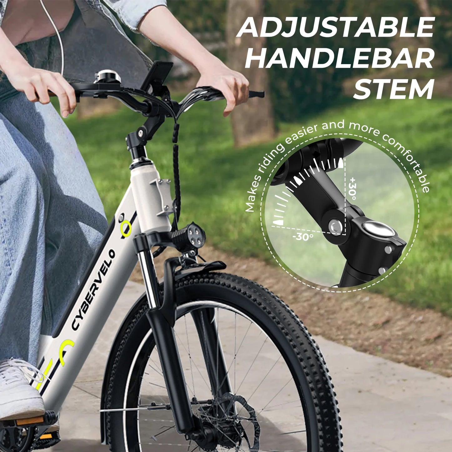 CBVELO EK2 1000W Electric Bike For Adults 80 Miles Range Ebike