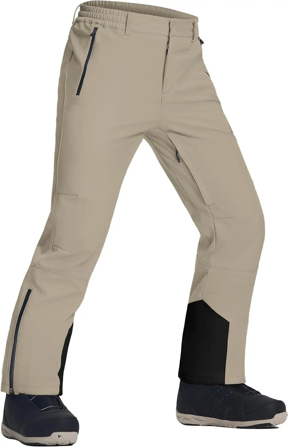 Pioneer Camp Men Waterproof Insulated Fleece Lined Ski Pants