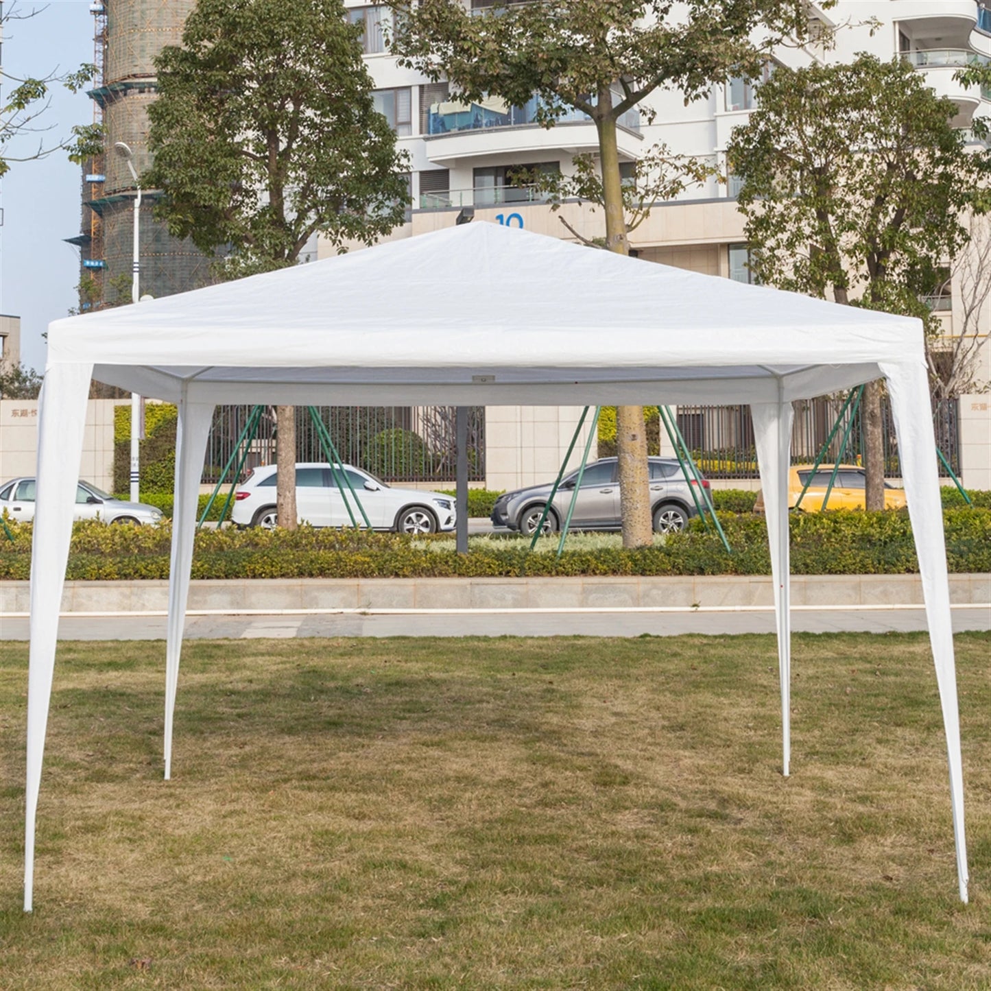 Waterproof Outdoor Gazebo Tent With Spiral Tubes And Iron Frame