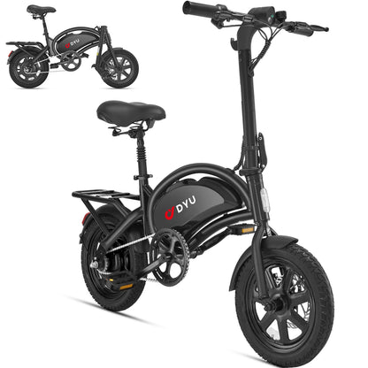 Dyu D3F Portable Folding Electric Bike With 500W Motor