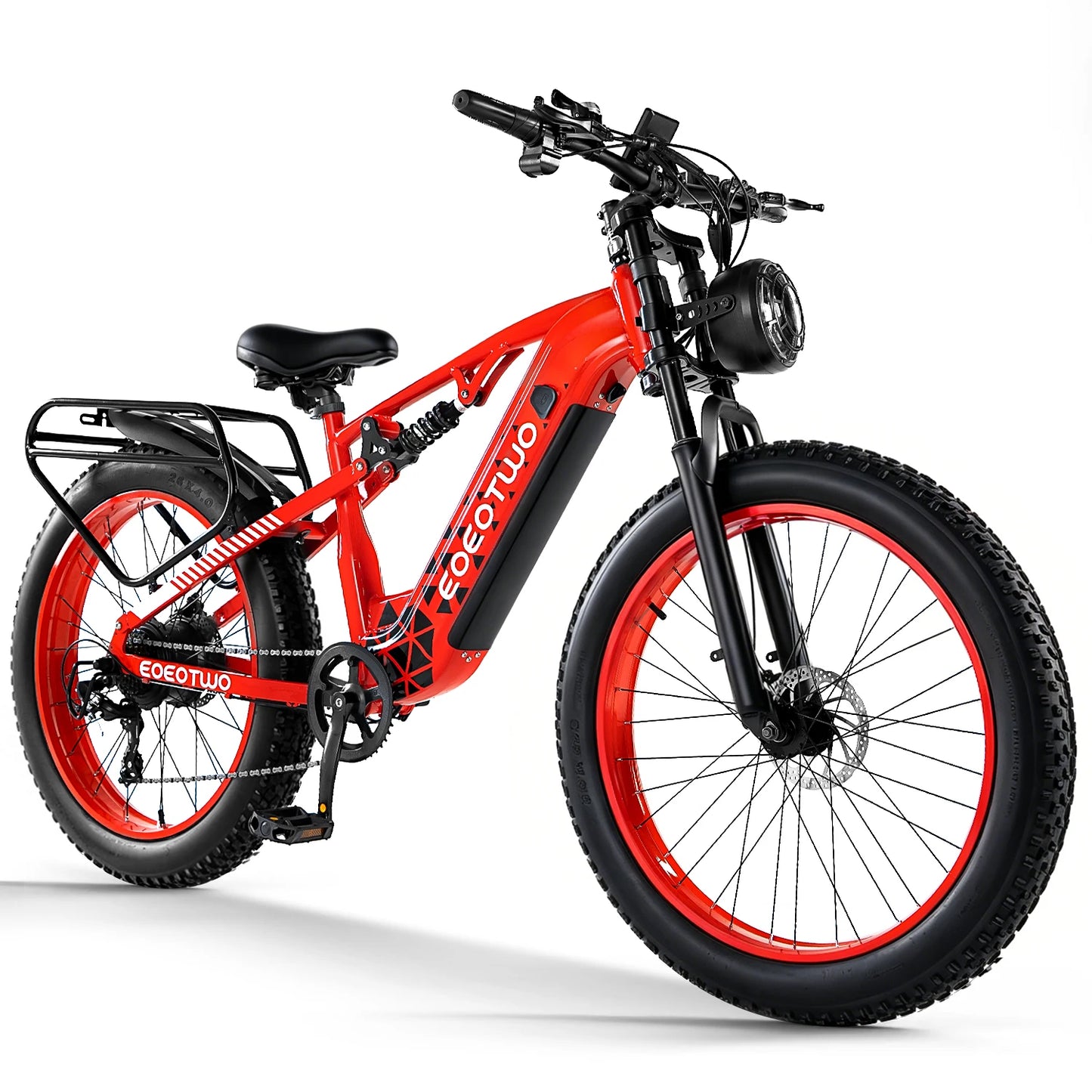 Electric Bike, 1500W Peak Ebikes for Adults, 26'' Fat Tire Best Ebike for Men Women, 60 Miles with 840Wh Battery, 34 MPH Max Speed Bicycles, 330LB Capacity