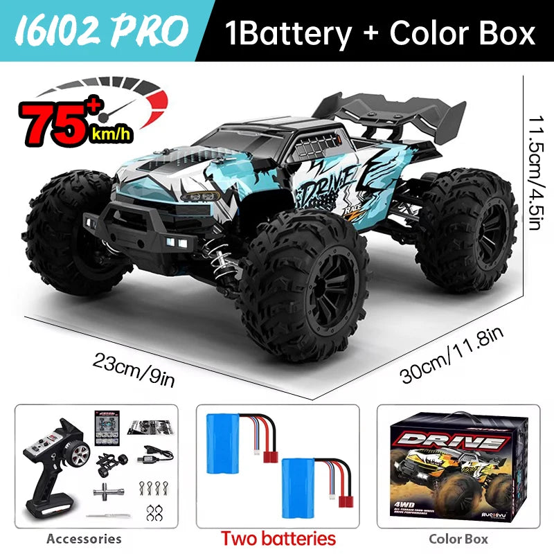 WLtoys 16101 Pro 4WD RC Car With High Speed Performance
