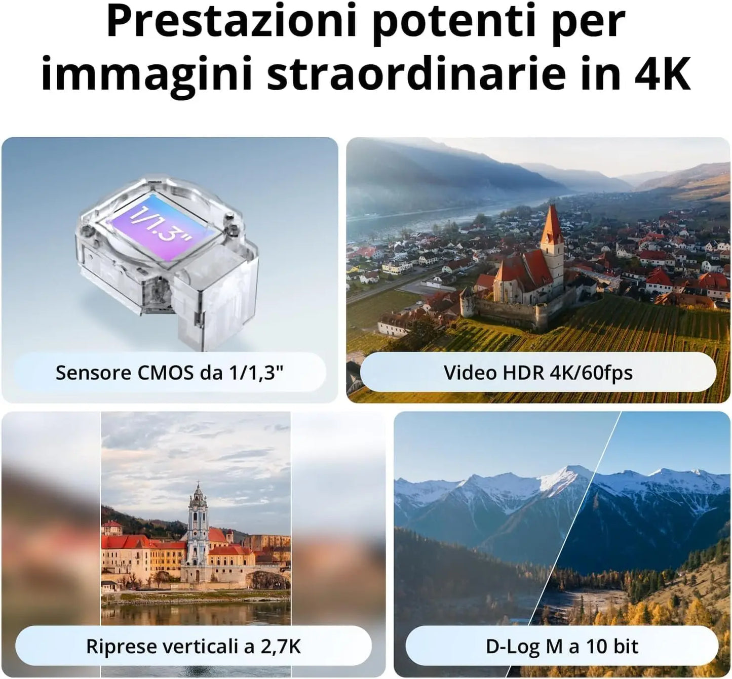 DJI Fly More Combo Drone With 4K UHD Camera Professional