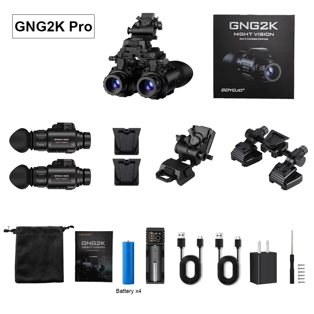 GOYOJO GNG2K Night Vision Monocular With 2K Resolution And WiFi