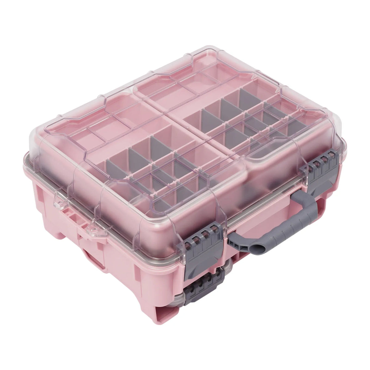 Waterproof Multi Layer Fishing Tackle Storage Box Double Lock