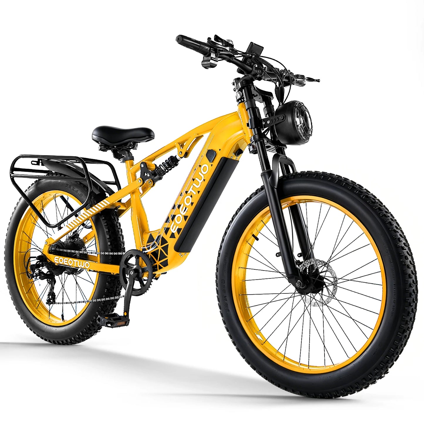 Electric Bike, 1500W Peak Ebikes for Adults, 26'' Fat Tire Best Ebike for Men Women, 60 Miles with 840Wh Battery, 34 MPH Max Speed Bicycles, 330LB Capacity