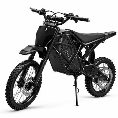 3000W Peak Power Electric Dirt Bike with Dual Suspension