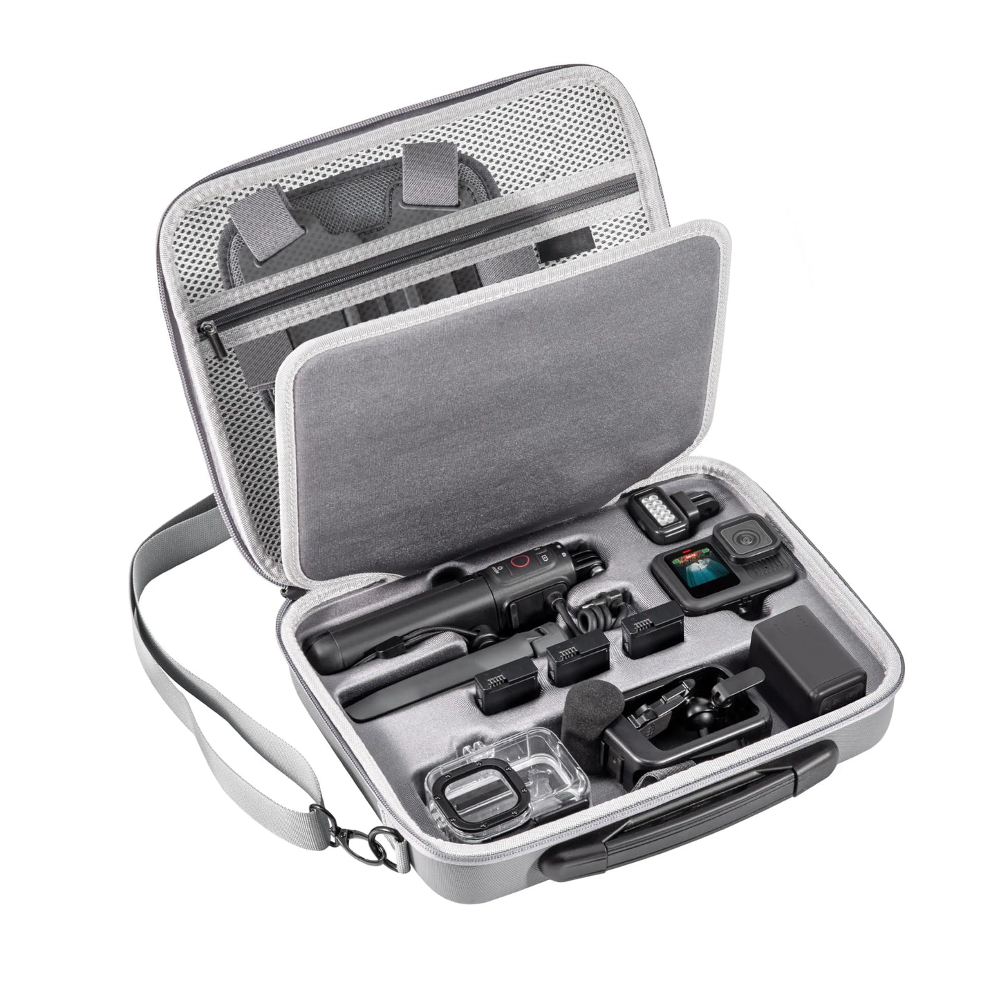 Carrying Case for GoPro Hero 13 12 11 10 9 8 7 for dji osmo action 6 5 Camera Hard Organizer Case Carrying Bag Accessories