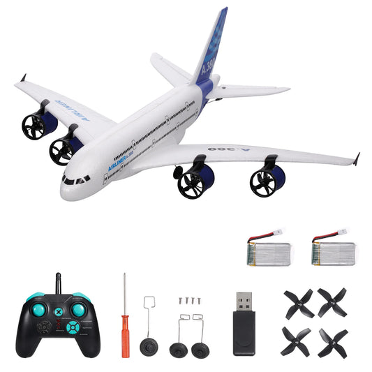 2.4G RC Airplane Glider With LED Searchlight 3CH For Beginners