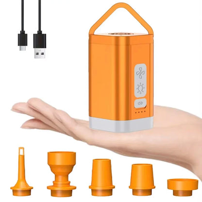 Mini USB Rechargeable Air Pump Inflator Deflator for Vacuum Bags