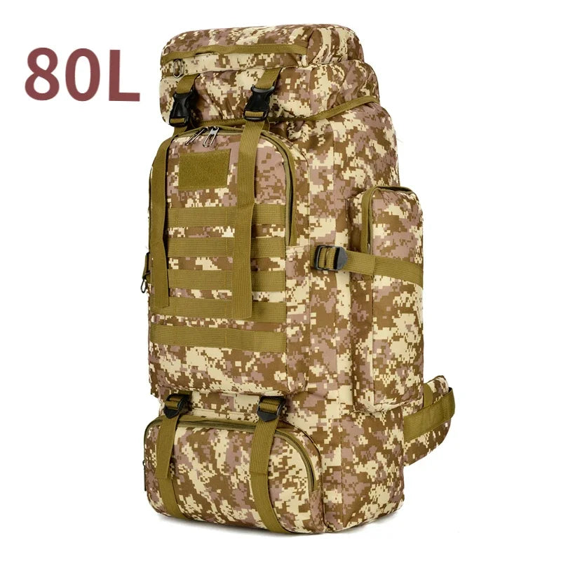 Mountaineering Backpack Tactical Bag Outdoor Hiking