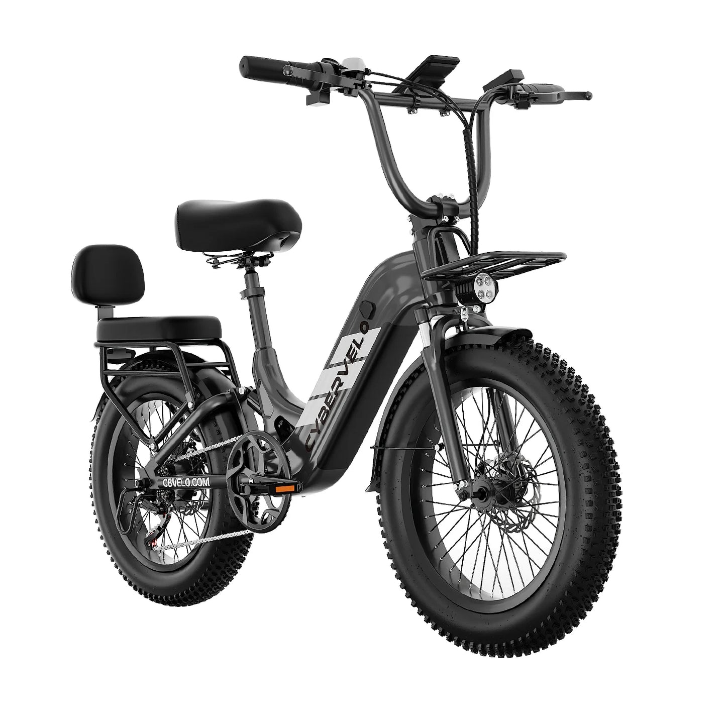 CYBERVELO Step-Thru Electric Bike EK12 1500W 80 Miles